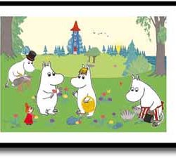 Mumi plakat 60x80cm i ramme