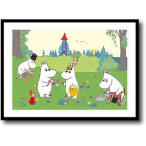 Mumi plakat 60x80cm i ramme