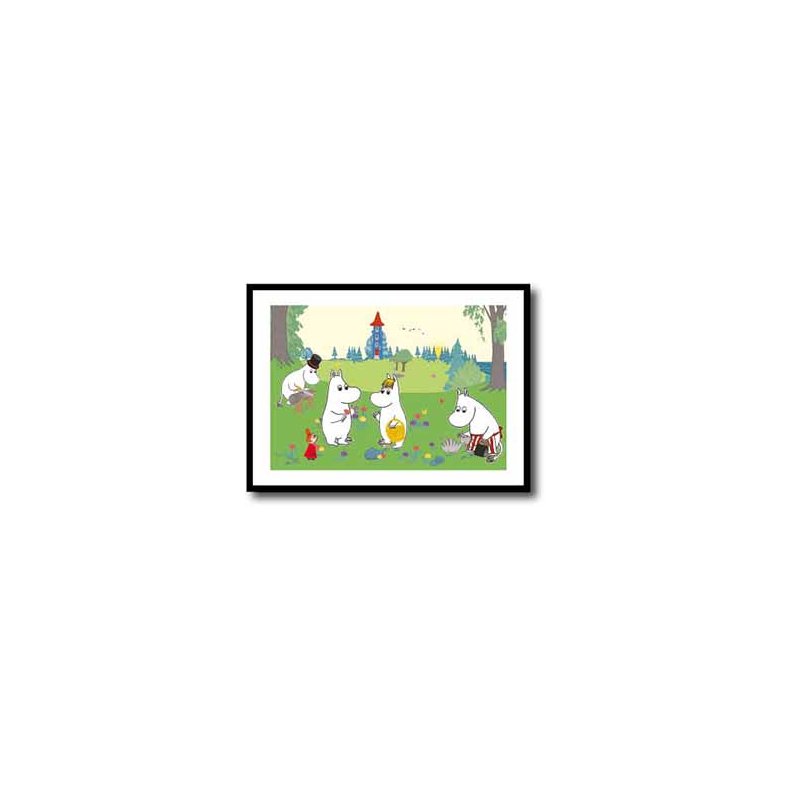 Mumi plakat 60x80cm i ramme
