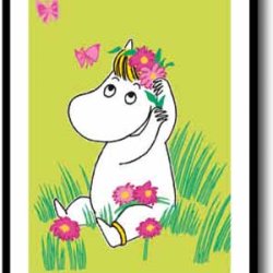 Mumi plakat 60x80cm i ramme