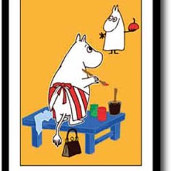 Mumi plakat 30x40cm i ramme