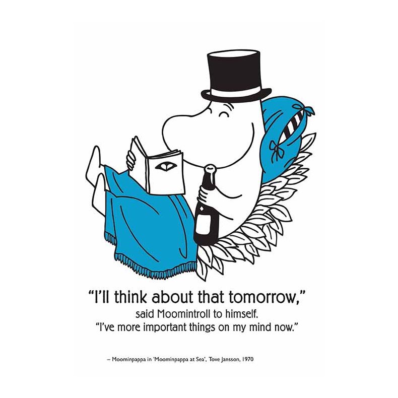 Moomin Note Card