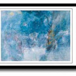 Oluf Hst poster 30x40 in frame