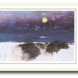 Oluf Hst poster 30x40 in frame