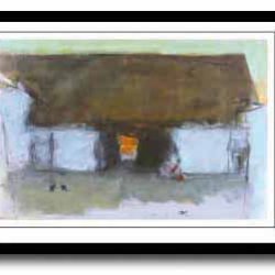 Oluf Hst plakat 30x40cm i ramme