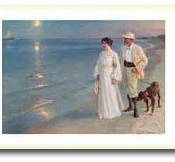 Skagen plakat 60x80cm i ramme