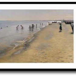 Skagen plakat 60x80cm i ramme