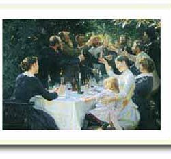 Skagen plakat 60x80cm i ramme