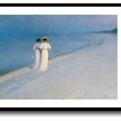 Skagen plakat 60x80cm i ramme