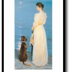 Skagen plakat 60x80cm i ramme